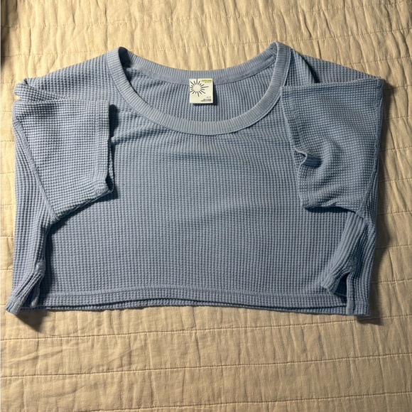 Aerie Blue Short Sleeve Tee - Picture 1 of 1